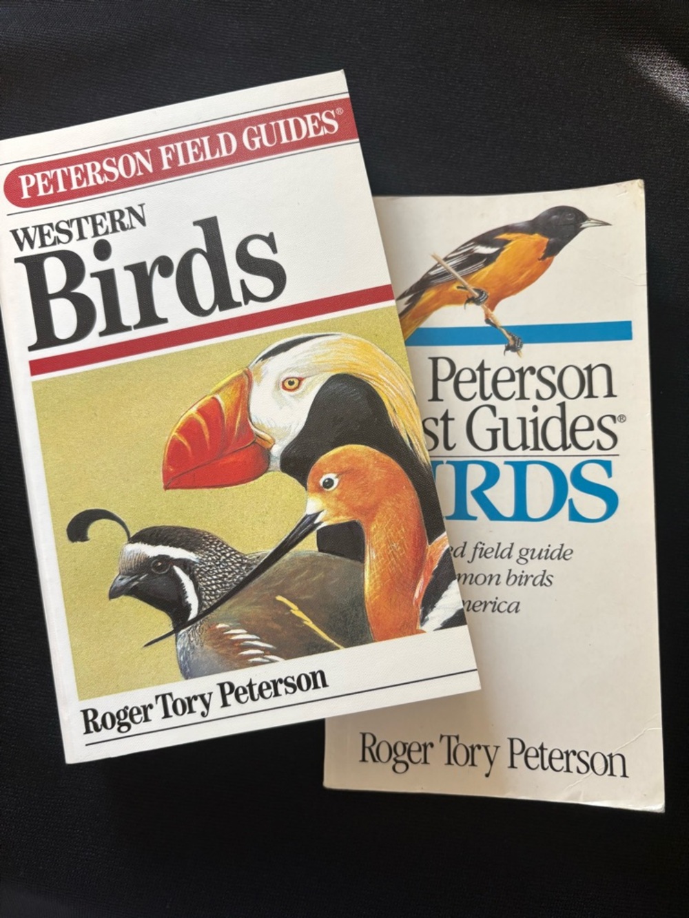 Vintage Peterson Bird Guides Bundle of 2 – Western Birds/First Guide N. America